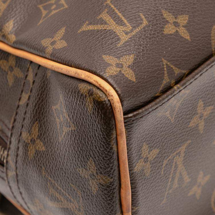 Pre Owned Louis Vuitton Brown Monogram Manhattan GM