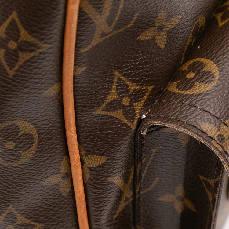 Pre Owned Louis Vuitton Brown Monogram Manhattan GM