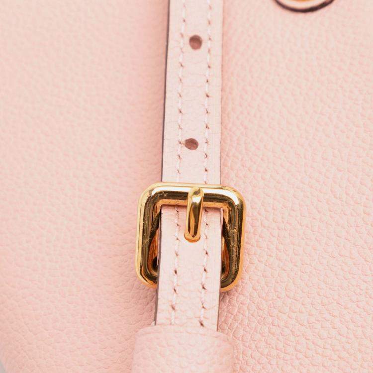 Pre Owned Louis Vuitton Pink Monogram Empreinte Twice
