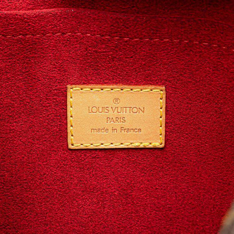 Pre Owned Louis Vuitton Brown Monogram Croissant MM