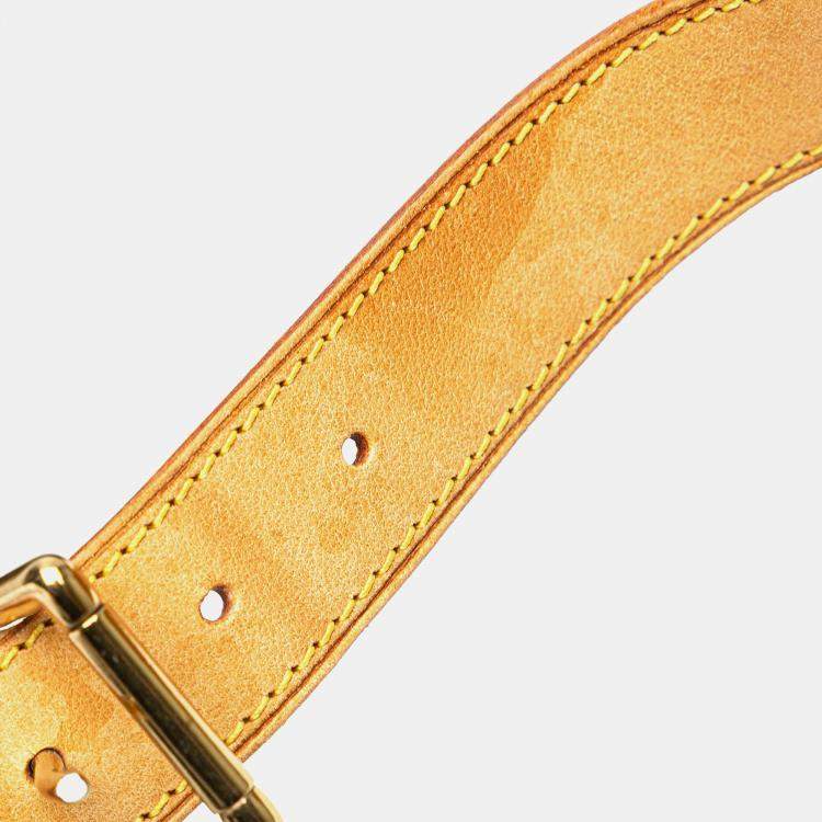 Pre Owned Louis Vuitton Brown Monogram Croissant MM