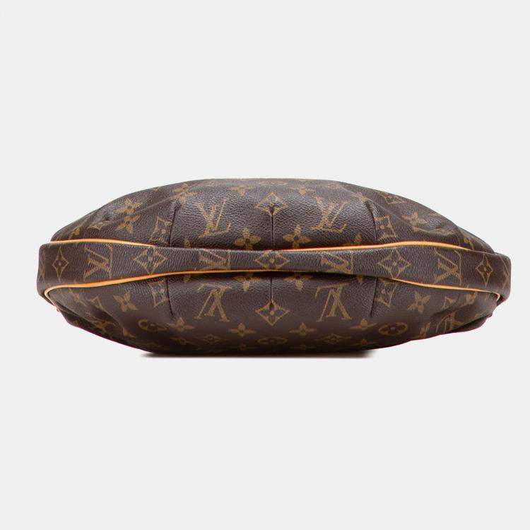 Pre Owned Louis Vuitton Brown Monogram Croissant MM