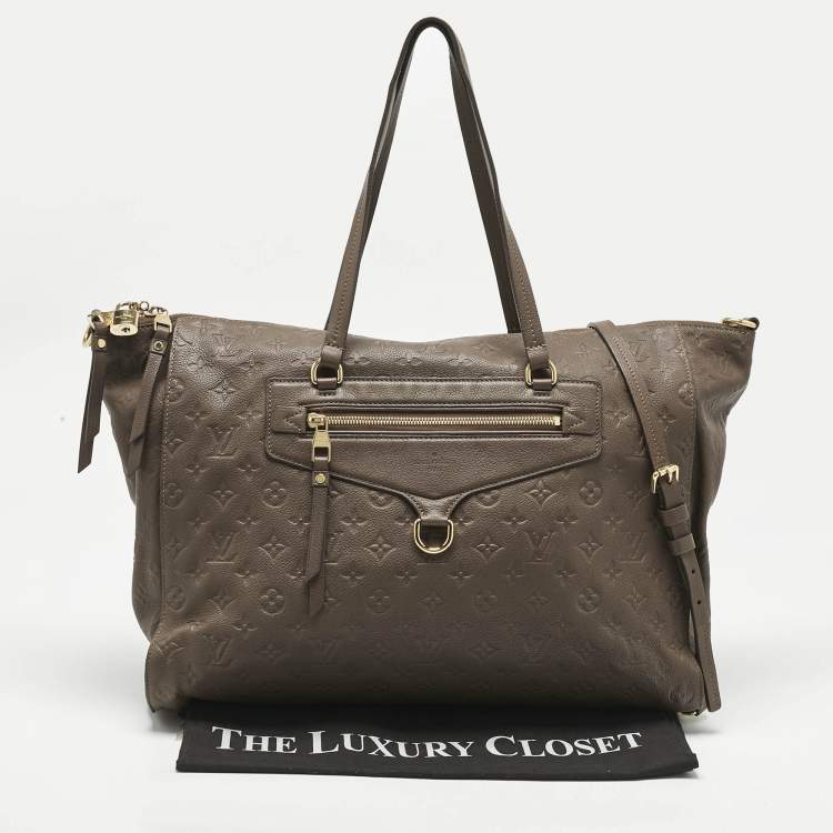 Pre Owned Louis Vuitton Ombre Monogram Empreinte Leather Lumineuse GM Bag