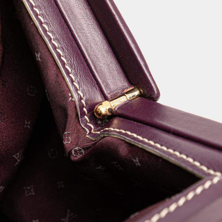 Pre Owned Louis Vuitton Purple Suhali Lingenieux PM