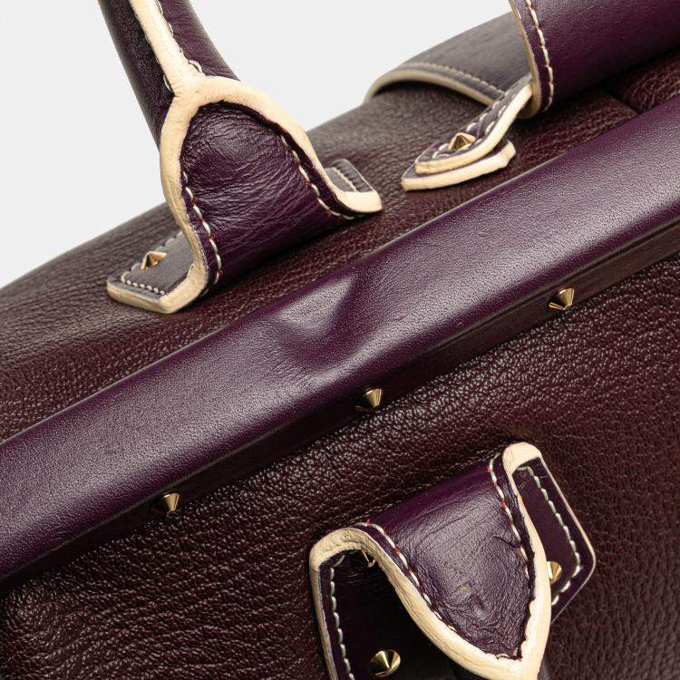 Pre Owned Louis Vuitton Purple Suhali Lingenieux PM