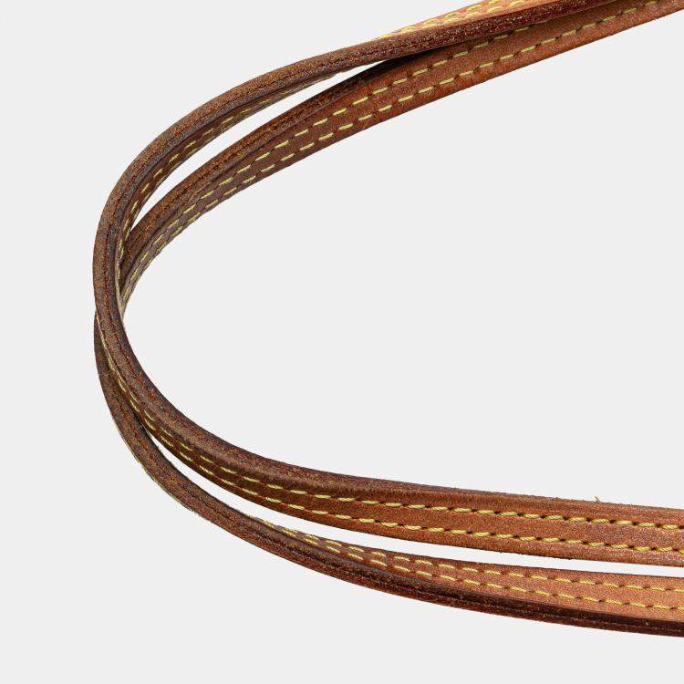 Pre Owned Louis Vuitton Brown Monogram Neverfull PM