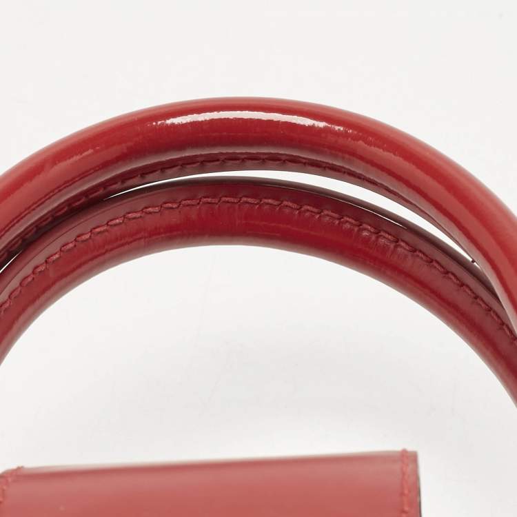 Pre Owned Louis Vuitton Carmine Epi Leather Mirabeau PM Bag