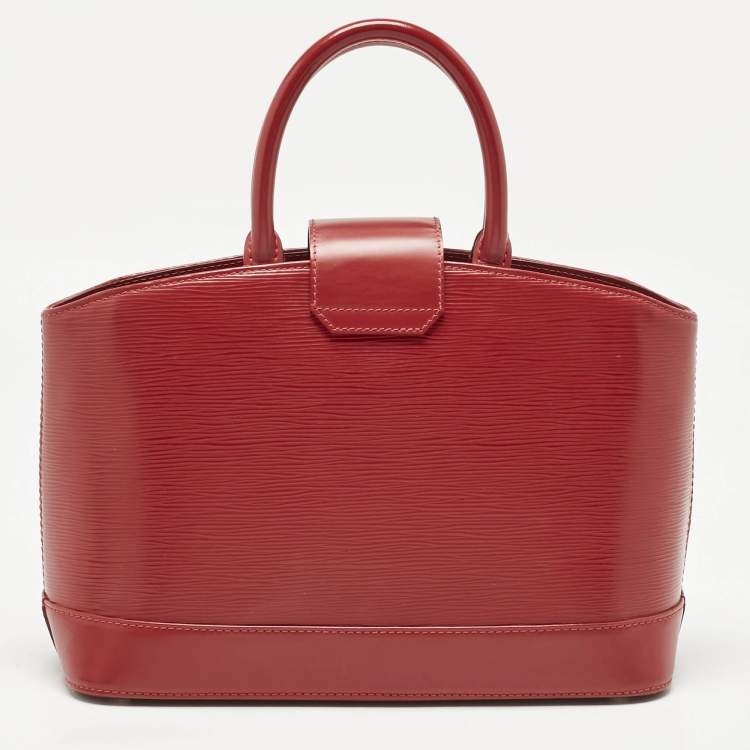 Pre Owned Louis Vuitton Carmine Epi Leather Mirabeau PM Bag