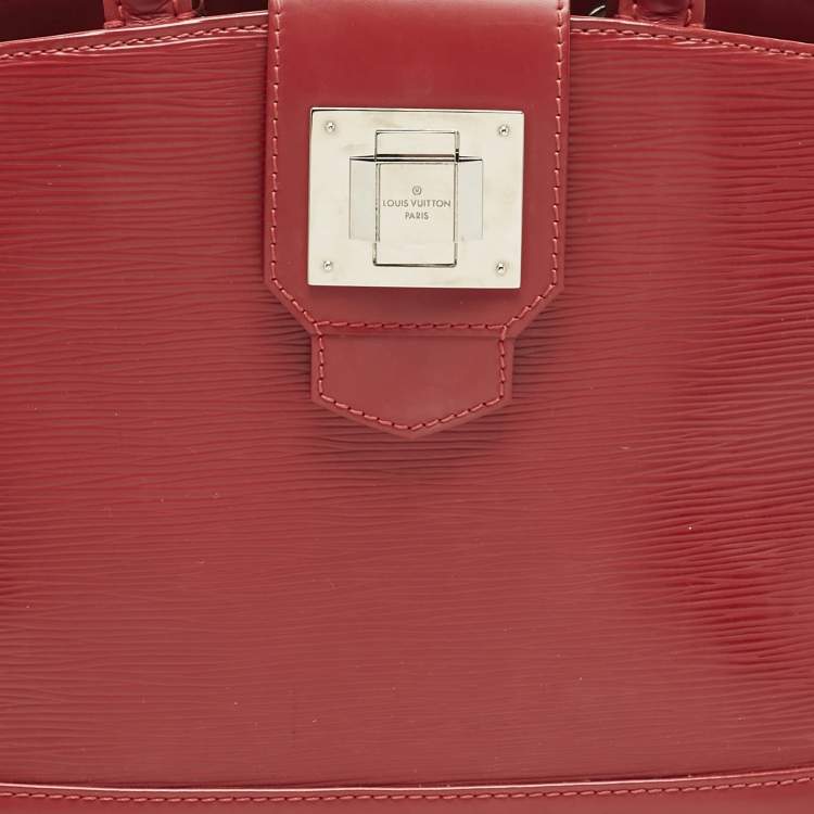 Pre Owned Louis Vuitton Carmine Epi Leather Mirabeau PM Bag