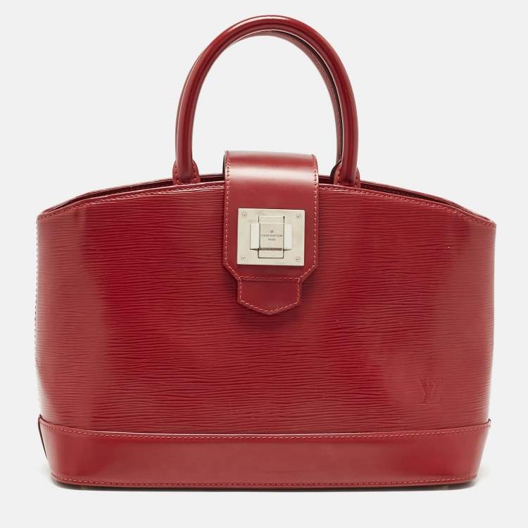 Pre Owned Louis Vuitton Carmine Epi Leather Mirabeau PM Bag