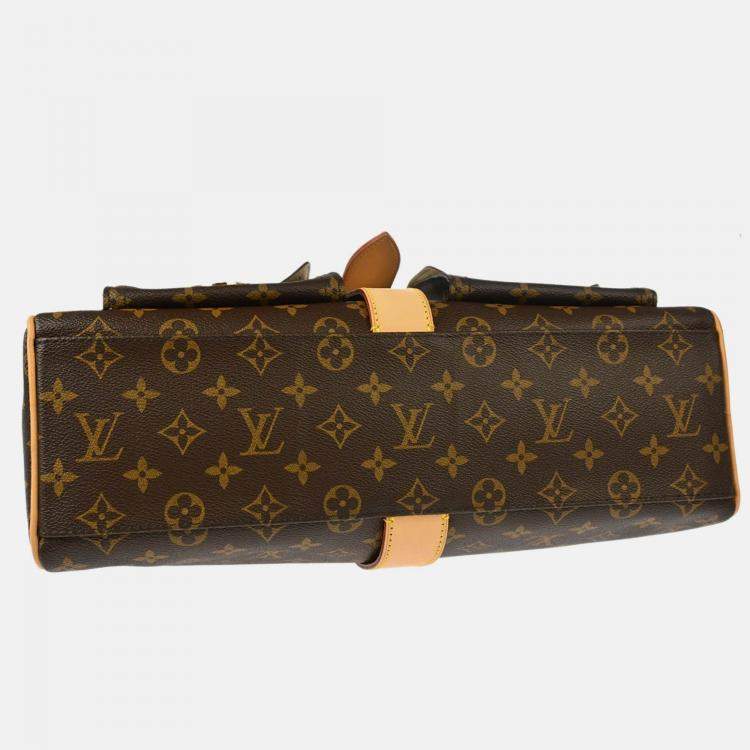 Pre Owned Louis Vuitton Monogram Manhattan GM Handbag