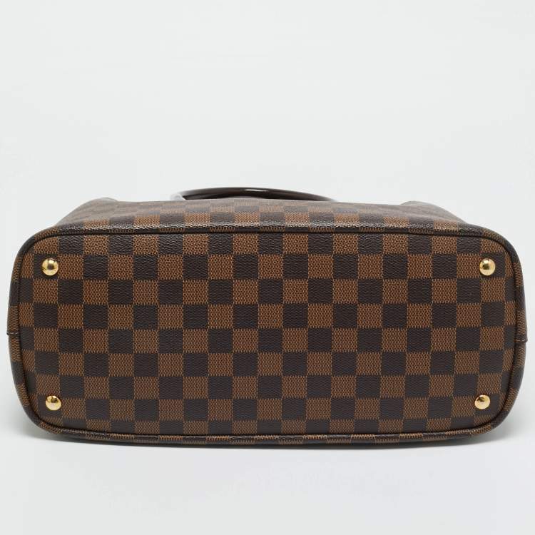 Pre Owned Louis Vuitton Damier Ebene Canvas Kensington V Bag