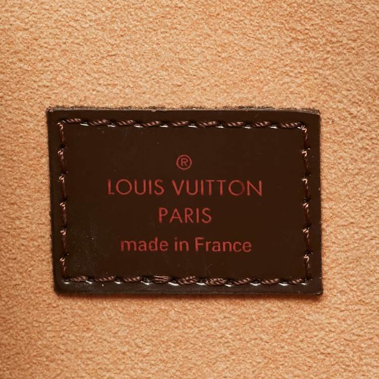 Pre Owned Louis Vuitton Damier Ebene Canvas Kensington V Bag