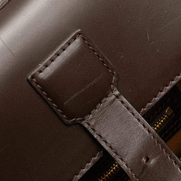Pre Owned Louis Vuitton Brown Damier Ebene West End PM Bag