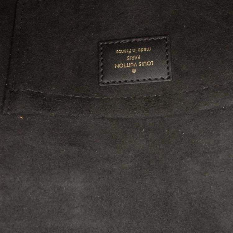 Pre Owned Louis Vuitton Black Epi Padlock On Strap