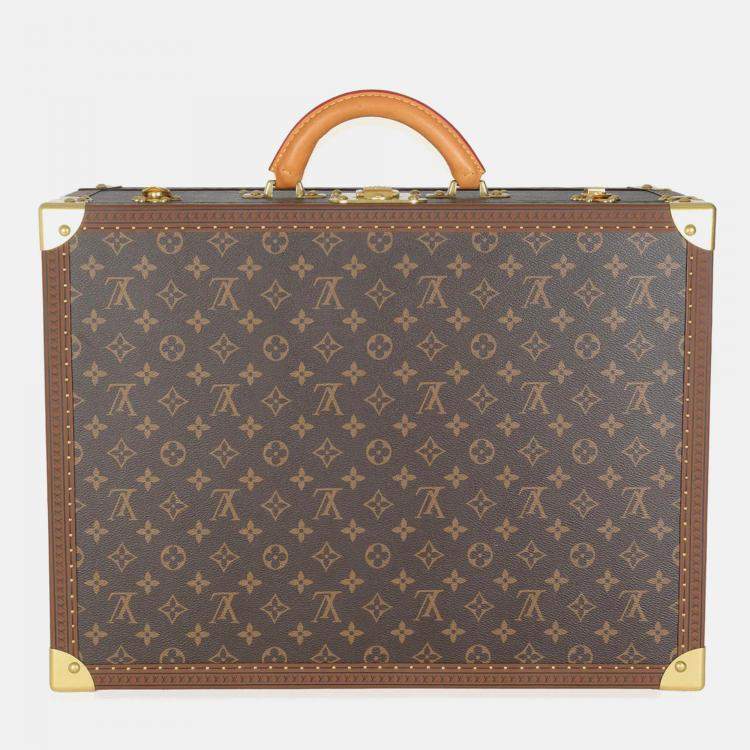 Pre Owned Louis Vuitton Monogram Canvas Bisten 55
