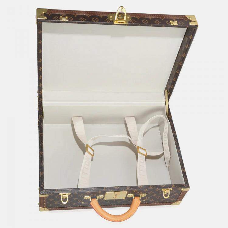 Pre Owned Louis Vuitton Monogram Canvas Bisten 55