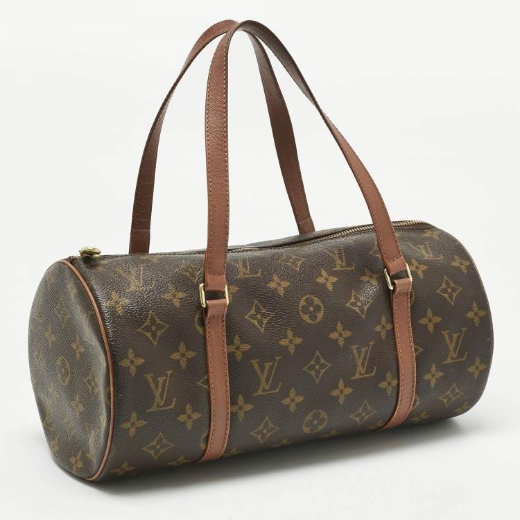 Pre Owned Louis Vuitton Monogram Canvas Papillon 30 Bag