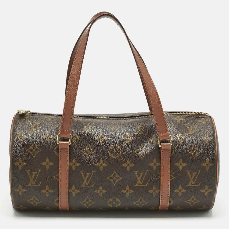 Pre Owned Louis Vuitton Monogram Canvas Papillon 30 Bag