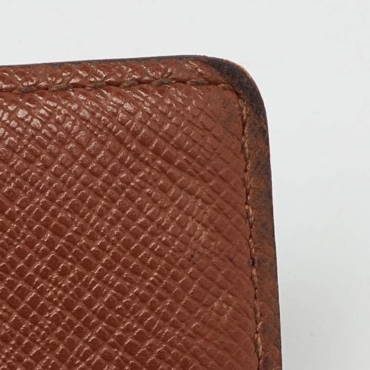 Pre Owned Louis Vuitton Monogram Canvas Sarah Long Wallet