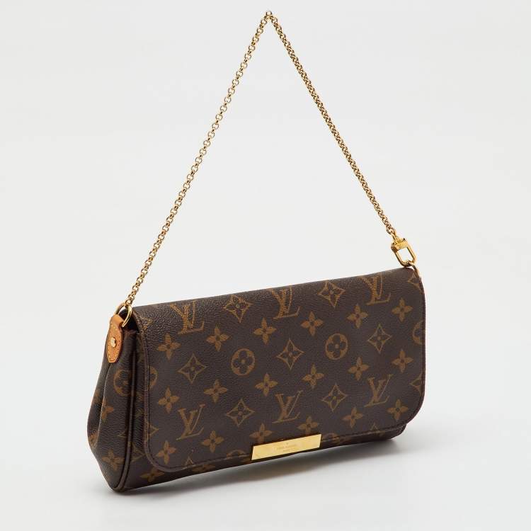 Pre Owned Louis Vuitton Monogram Canvas Favorite MM Bag
