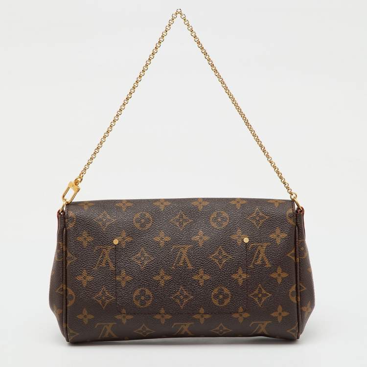 Pre Owned Louis Vuitton Monogram Canvas Favorite MM Bag