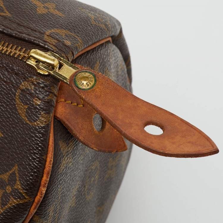 Pre Owned Louis Vuitton Monogram Canvas Speedy 25 Bag