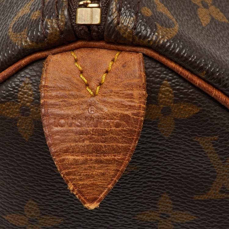 Pre Owned Louis Vuitton Monogram Canvas Speedy 25 Bag