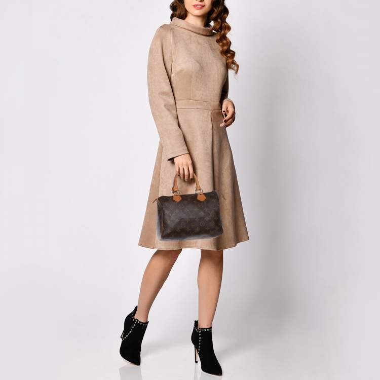 Pre Owned Louis Vuitton Monogram Canvas Speedy 30 Bag