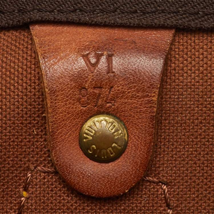 Pre Owned Louis Vuitton Monogram Canvas Speedy 30 Bag