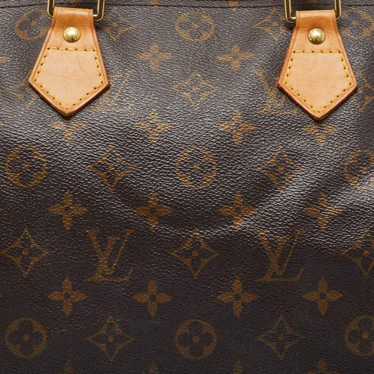 Pre Owned Louis Vuitton Monogram Canvas Speedy 30 Bag