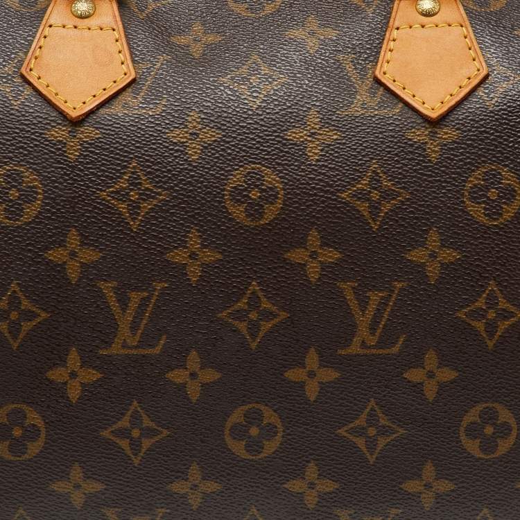Pre Owned Louis Vuitton Monogram Canvas Speedy 30 Bag