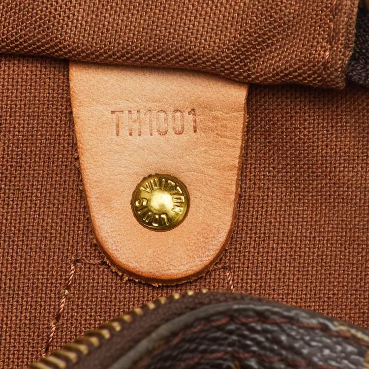 Pre Owned Louis Vuitton Monogram Canvas Speedy 30 Bag