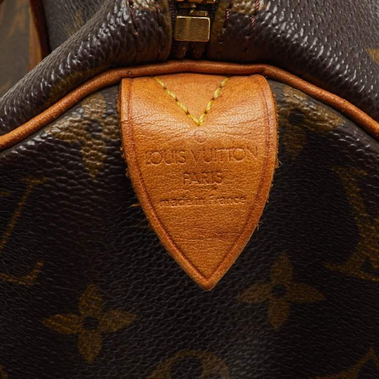 Pre Owned Louis Vuitton Monogram Canvas Speedy 30 Bag