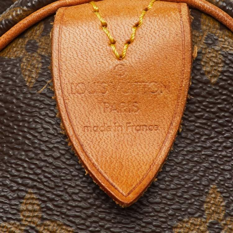 Pre Owned Louis Vuitton Monogram Canvas Speedy 30 Bag