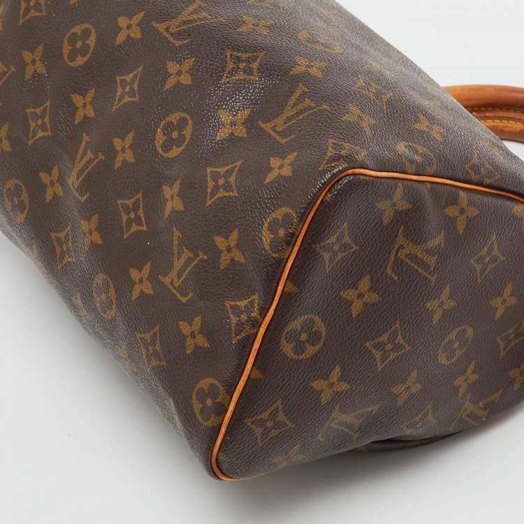 Pre Owned Louis Vuitton Monogram Canvas Speedy 25 Bag