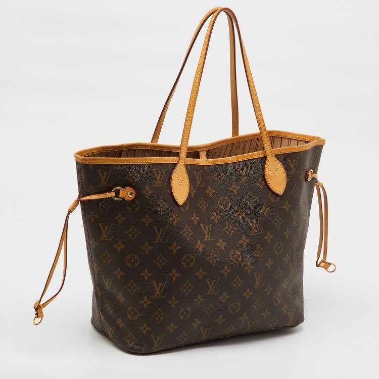 Pre Owned Louis Vuitton Monogram Canvas Neverfull MM Bag