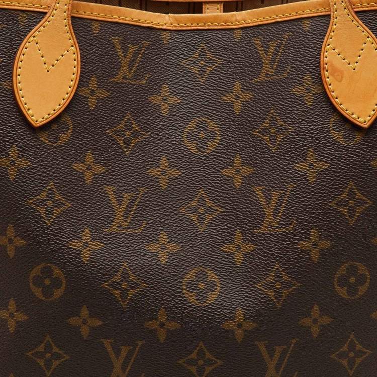 Pre Owned Louis Vuitton Monogram Canvas Neverfull MM Bag