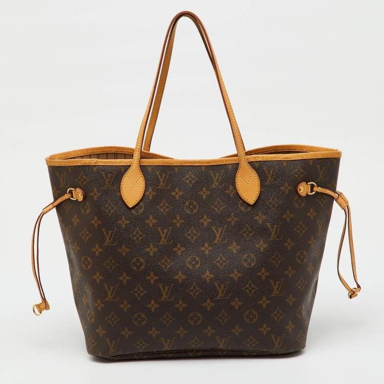 Pre Owned Louis Vuitton Monogram Canvas Neverfull MM Bag