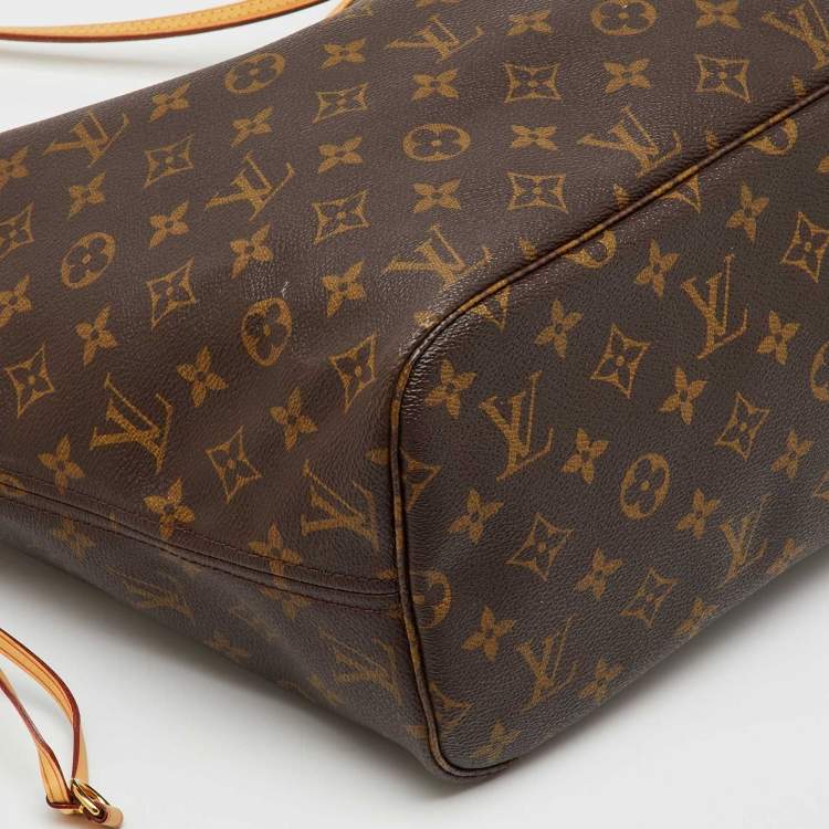 Pre Owned Louis Vuitton Monogram Canvas Neverfull MM Bag