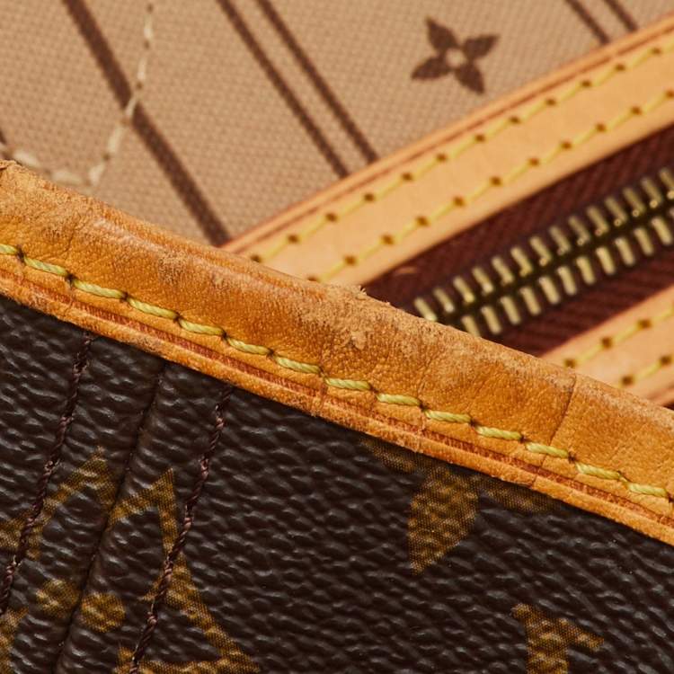 Pre Owned Louis Vuitton Monogram Canvas Neverfull MM Bag