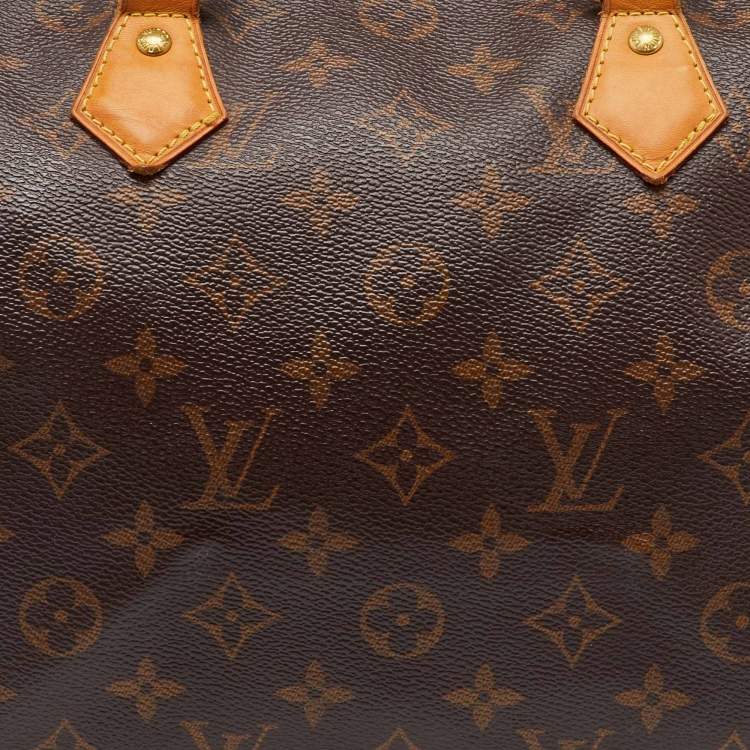 Pre Owned Louis Vuitton Monogram Canvas Speedy 30 Bag