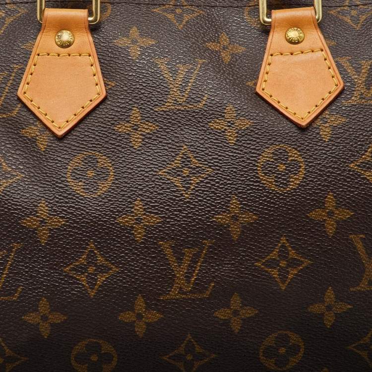 Pre Owned Louis Vuitton Monogram Canvas Speedy 25 Bag