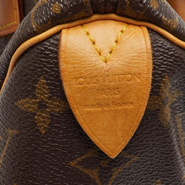 Pre Owned Louis Vuitton Monogram Canvas Speedy 25 Bag