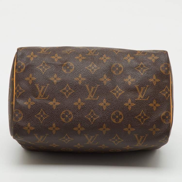 Pre Owned Louis Vuitton Monogram Canvas Speedy 25 Bag