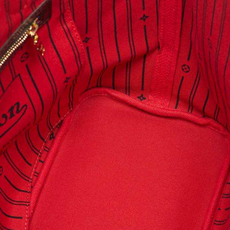 Pre Owned Louis Vuitton Damier Ebene Canvas Neverfull MM Bag