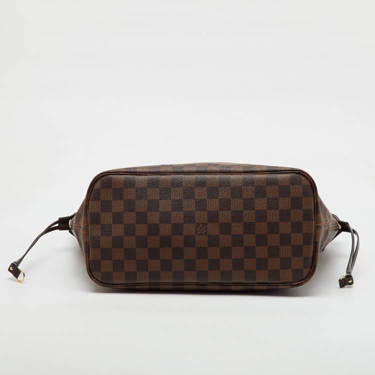 Pre Owned Louis Vuitton Damier Ebene Canvas Neverfull MM Bag