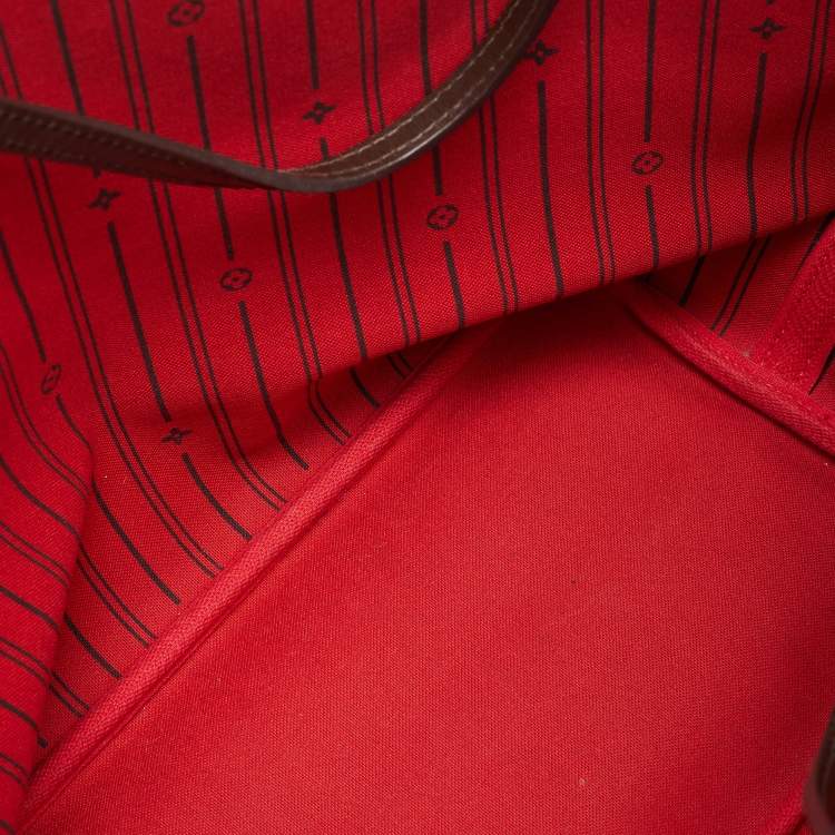 Pre Owned Louis Vuitton Damier Ebene Canvas Neverfull MM Bag