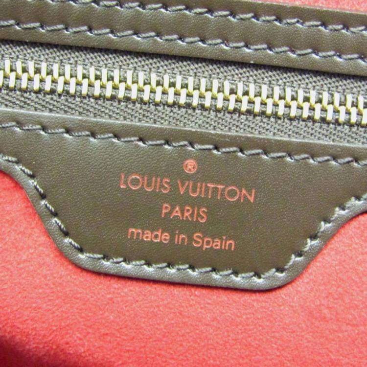 Pre Owned Louis Vuitton Hampstead PM Damier Ebene Canvas Handbag