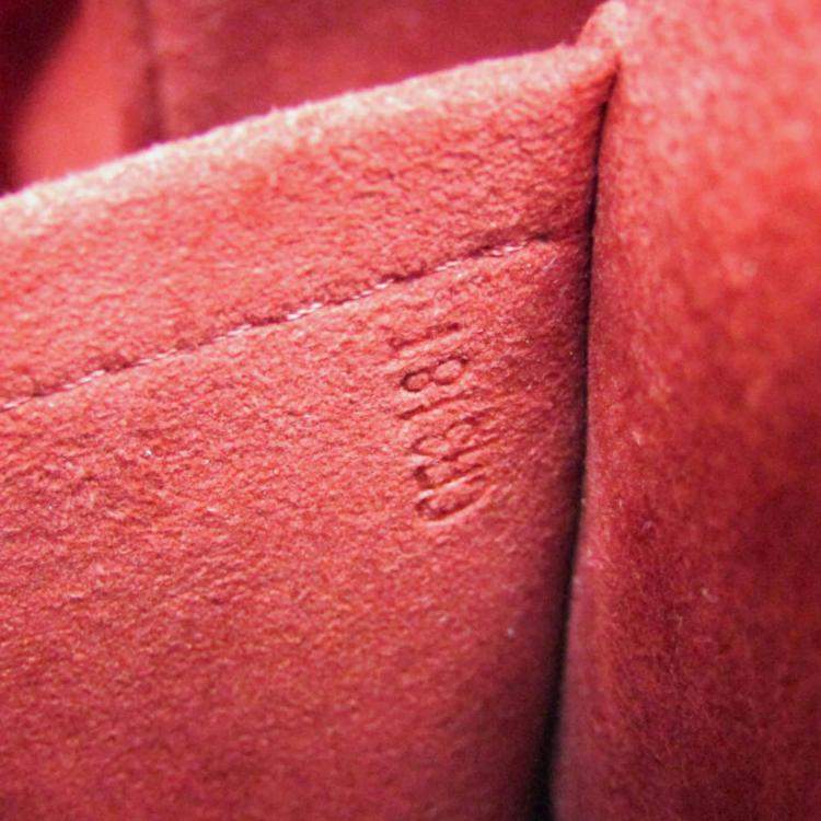 Pre Owned Louis Vuitton Hampstead PM Damier Ebene Canvas Handbag